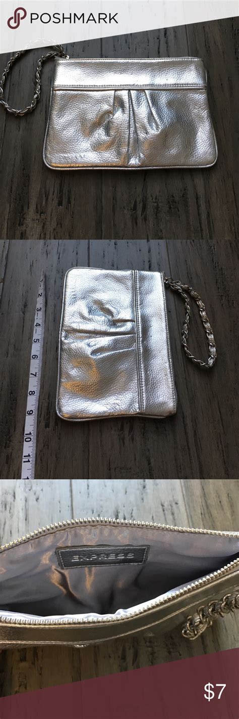 Express Silver Wristlet Silver Wristlet Things To Sell