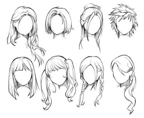 Pin By Mickey On Dibujar Anime Manga Hair How To Draw Hair Female