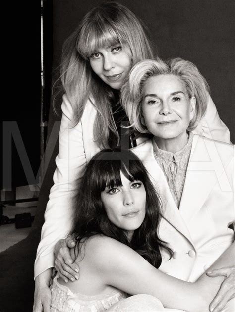 Search Result Celebrity Bebe Buell Mother Daughter Poses Mother
