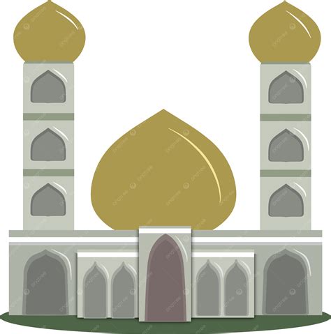 Ilustración De Dibujos Animados De Mezquita Png Mezquita Musulmán