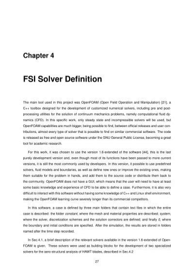 Chapter 4 Fsi Solver Defi