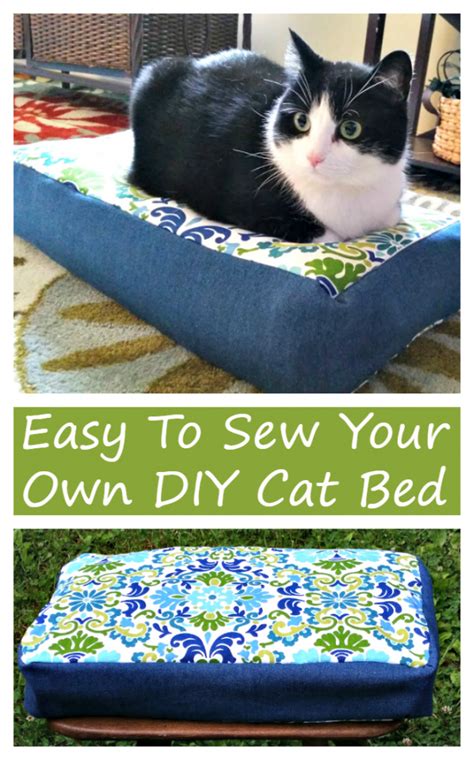 How To Sew Your Own Easy To Make Diy Cat Bed