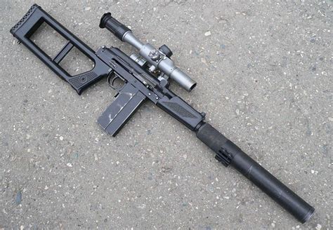 Rusmilitary “ Vsk 94 Suppressed Sniper Rifle For Based On 9a 91