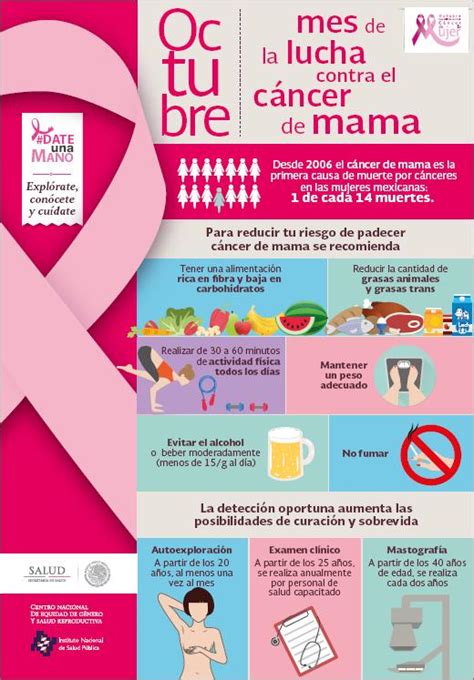 Materiales Informativos Cáncer De Mama Centro Nacional De Equidad De