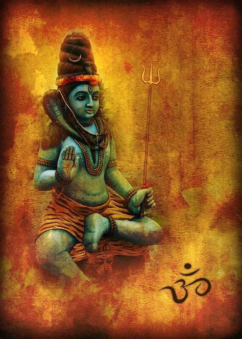 Shiva Hindu God Art Print By John Wills