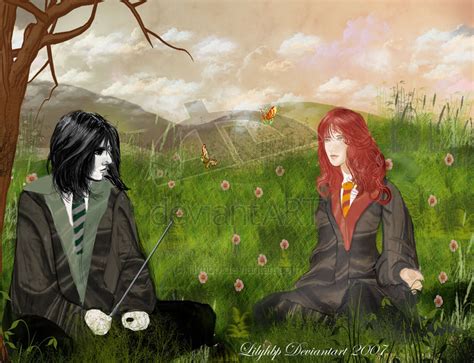 Lilyandseverus Severus Snape And Lily Evans Fan Art 6678217 Fanpop