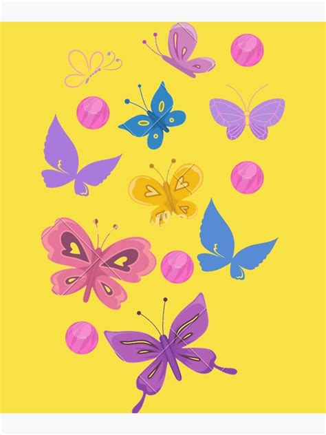 "Encanto butterfly sticker " Poster by BorderLesTs | Redbubble