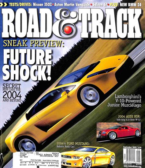 High lifter is excited to announce they have partnered with erx motor park in elk river, minnesota!! Road and Track, September 2002 - Magazine Back Issues