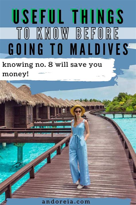 27 Things To Know Before Going To Maldives Travel Tips