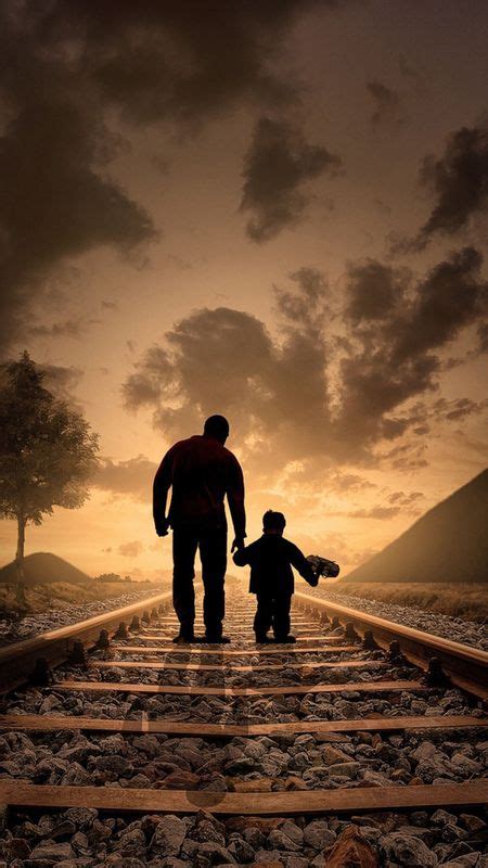 Father And Son Love Wallpaper Download Mobcup