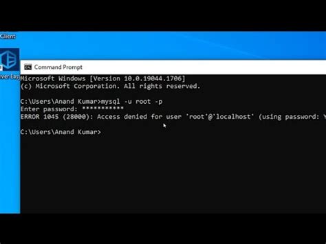 How To Fix Access Denied For User Root Localhost Using Password