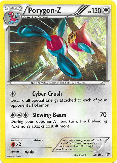 Valentine's day is a romantic holiday celebrated each year on february 14. Porygon-Z 66/98 -- Ancient Origins Pokemon Card Review | PrimetimePokemon's Blog