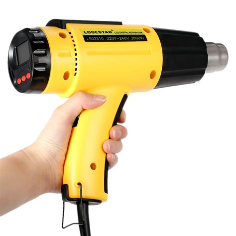 Digital Temperature Controlled Electric Hot Air Gun Adjustable Heat Ic