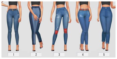 The Sims 4 Maxis Match Jeans Happy Living