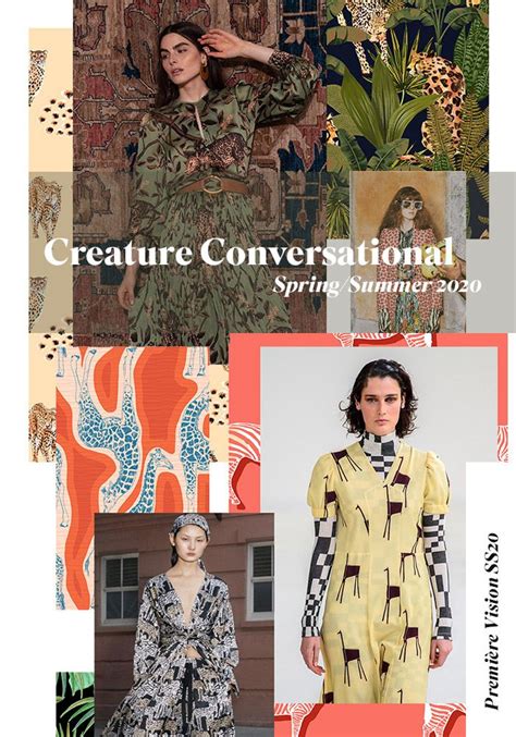 However, fashion returns, follow these. Première Vision Spring/Summer 2020 Print & Pattern Trend ...