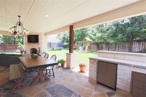 Outdoor Kitchens Patio Covers Fort Worth Burleson Tx