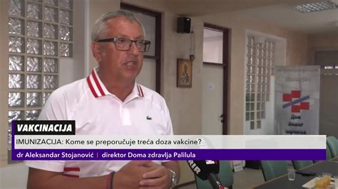Dr Aleksandar StojanoviĆ Direktor Doma Zdravlja Palilula Kome Se