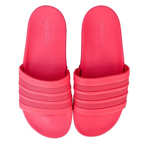 Womens Adidas Adilette Comfort Slide Sandals In Pink Ebay
