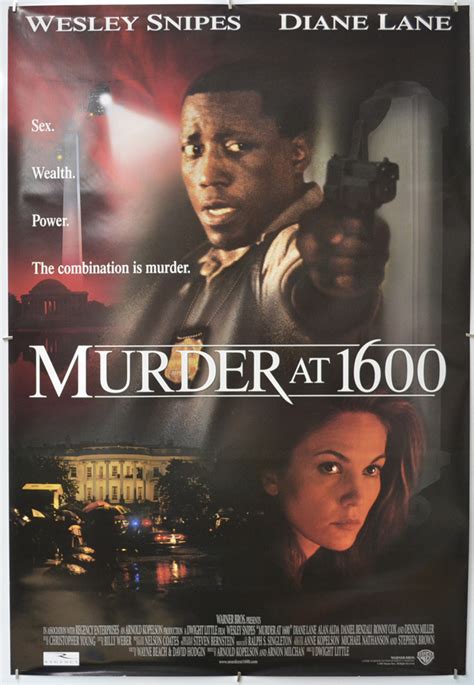 Murder At 1600 Style B Original Movie Poster