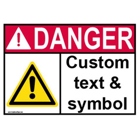 Ansi Warning Signs And Labels