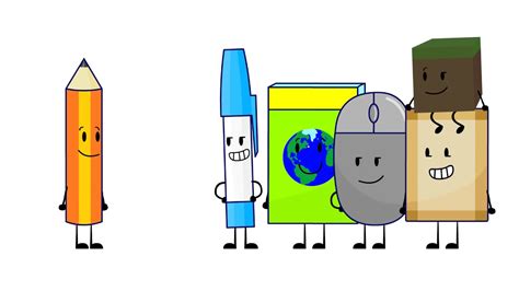 #bfb four #bfb 4 #bfb x #battle for bfdi #4x #i don't have any regrets. Pen and Pencil new voice test - YouTube