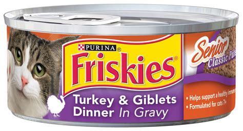 Friskies classic pate salmon dinner canned cat food what your cat is hungry for today and every day a savory blend of ingredients is what makes friskie… + $21.21 $28.28 pet care pet care Friskies Senior Classic Pate Turkey and Giblets Dinner In ...