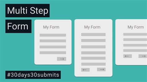 How To Create Multi Step Form Using Html Css And Javascript Youtube