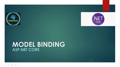 How To Perform Model Binding In Asp Net Core Mvc Youtube