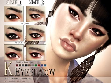 K Eyeshadow N25 By Pralinesims At Tsr Sims 4 Updates