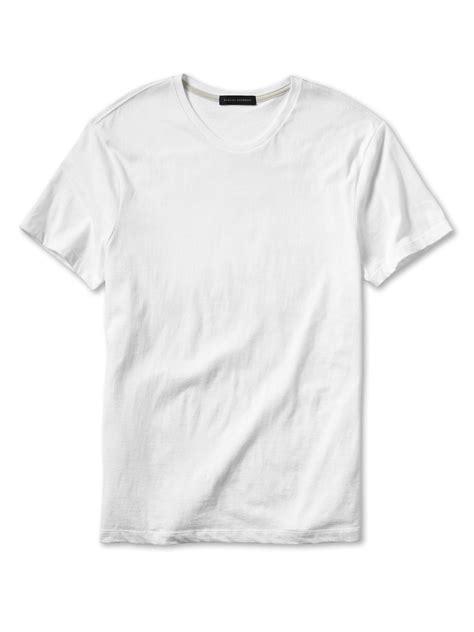 Ver más ideas sobre etiquetas ropa, algodon pima, hugo boss. Lyst - Banana Republic Soft-wash Cotton T-shirt in White ...