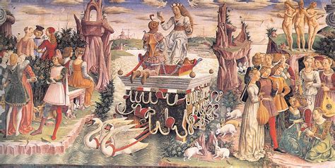 The Triumph Of Venus Francesco Cossa 1470 Full Renaissance