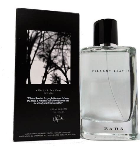 Perfume Zara Vibrant Leather Edp 100ml Hombre Original Cuotas Sin