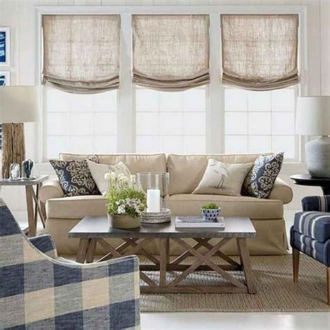 01 Modern Farmhouse Living Room Curtains Decor Ideas Decoradeas