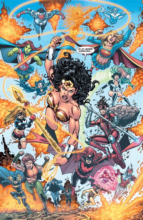 George Pérez Was Credited As “penciller And Inspiration” For This Awesome Wonder Woman Story