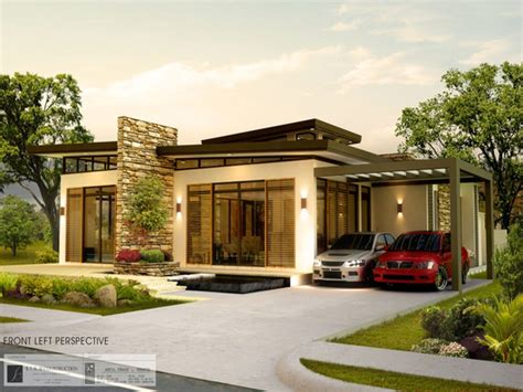 Modern Bungalow House Design Philippines Bungalow House Modern Plans