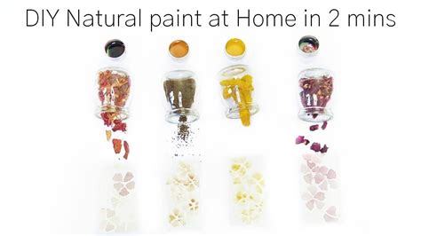 2 Mins Natural Paint Tutorial Diy Home With Natural Pigments