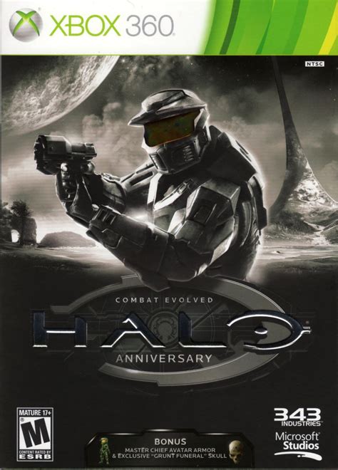Halo Combat Evolved Anniversary 2011 Xbox 360 Box Cover Art