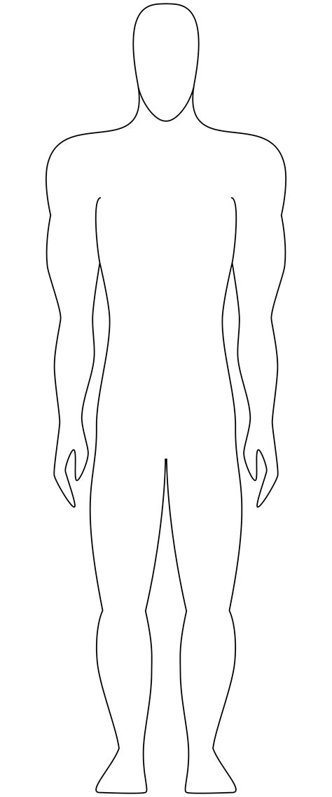 Human Outline Images