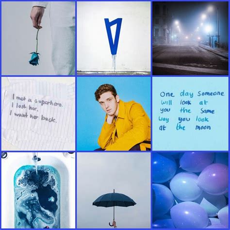 Lauv Aesthetic Look At The Moon Losing Her Collage Polaroid Film
