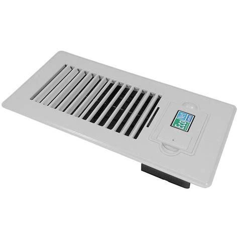 Econet Ev100 6x12wh Z Wave Controlled Air Vent 6 Inches X 12 Inches
