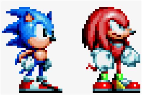 Sonic Mania Knuckles Sprites