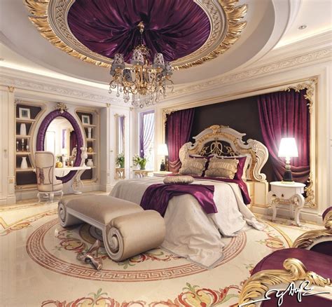 غرفة نوم كلاسيكية فخمة 4 مجلة ديكورات عالم من ديكور المنازل و التصميم الداخلي Luxury