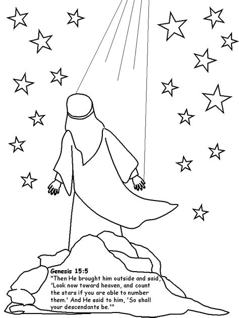 Abram Coloring Page Bible Coloring Pages Sunday Babe Coloring Pages Abraham Bible Crafts