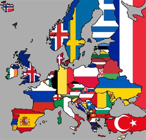 Flag Map Minefield Europe Quiz