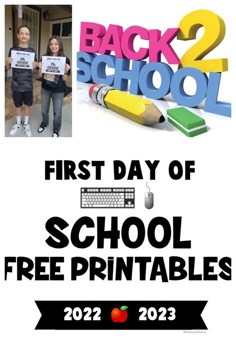 Back To School Free Printables For The 2022 2023 School Year