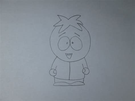 How To Draw Butters Stotch From South Park Youtube