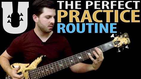 How To Structure Your Practice Routine Online Bass Lesson Youtube