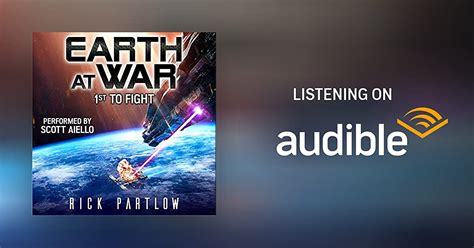 1st To Fight Earth At War By Rick Partlow Audiobook Au