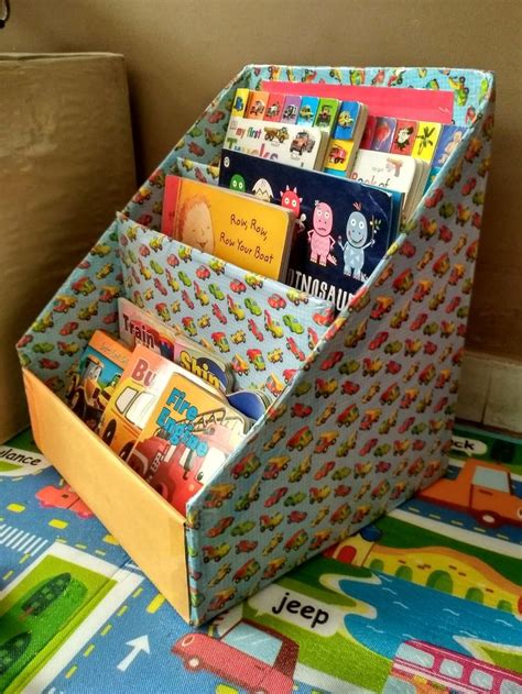 Sonshine Mumma Diy Book Shelf Cardboard Box Book Shelf Diy Book
