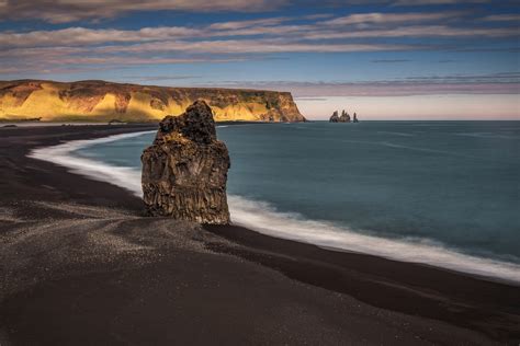 Reynisfjara Black Sand Beach Island Iceland Foto And Bild Europe